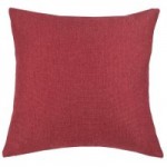 Barkweave Red Cushion Red