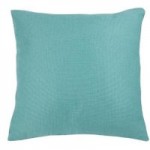 Barkweave Turquoise Cushion Turquoise