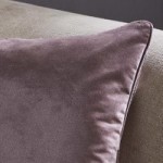 Stockton Velvet Pink Cushion Blush