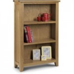 Astoria Oak Low Bookcase Brown