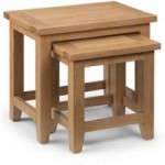 Astoria Oak Nest of Tables Natural