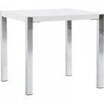 Novello White End Table White