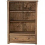 Santiago Pine Bookcase Natural