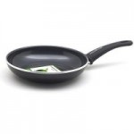GreenChef Soft Grips Open 28cm Frying Pan Black