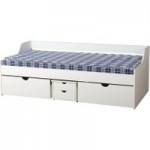 Dante White Day Bed White