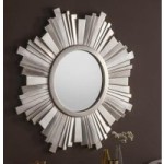 Lure Silver Wall Mirror Silver