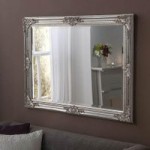 Florence Silver Wall Mirror Silver