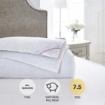 Dorma Hungarian Goose Down 7.5 Tog Duvet White