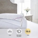 Dorma Hungarian Goose Down 10.5 Tog Duvet White