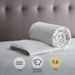 Fogarty Anti Allergy White Goose Feather and Down 7.5 Tog Duvet White