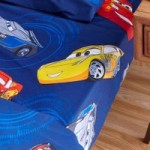 Disney Cars Fitted Sheet Blue