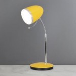 Tate Desk Lamp Ochre Yellow