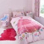 Disney Princess Duvet Cover and Pillowcase Set Pink