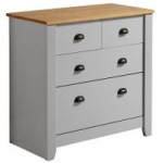 Ludlow Grey Chest of Drawers Grey