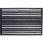 Scrape N’ Sorb Grey Stripe Doormat Grey