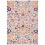 Silver Passion Rug Multi-Coloured/Pink