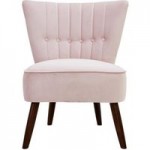 Isla Velvet Cocktail Chair – Blush Pink Blush Pink