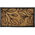 Natural Leaves Coir Doormat Natural