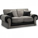 Tangent 2 Seater Sofa Grey/Black