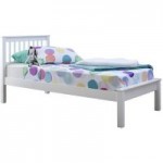 Grace Wooden Childrens Bed White