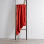 Soft Fleece 130cm x 170cm Throw Terracotta