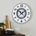 Kitchen Clock White
