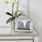 Textured Silver Plated Photo Frame 6”? x 4”? (15cm x 10cm) Silver
