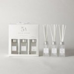 5A Fifth Avenue Set of 3 White Reed Diffuser White