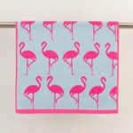 Flamingo Fuchsia Towel Fuchsia