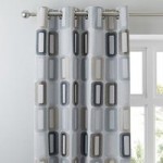 Elements Duck Egg Dahl Eyelet Curtains Duck Egg (Blue)