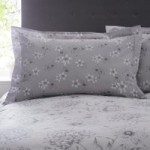 Esther Oxford Pillowcase Grey Grey