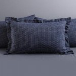 Grant Blue Oxford Pillowcase Blue