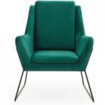 Ferne Metal Framed Chair – Emerald Emerald (Green)