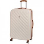 IT Luggage Fashionista Expander Cream 30 Inch Suitcase Cream (Natural)