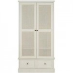 Lucy Cane Cream Gents Wardrobe White