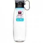 Sistema Traverse 650ml Water Bottle Assorted Colours Clear