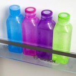 Sistema 725ml Square Water Bottle Assorted Colours Pink/Purple/Green/Blue