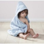 Pack of 2 Blue Hooded Towels Blue
