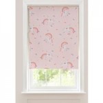 Magical Unicorn Blackout Cordless Roller Blind Pink