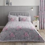 Rosemont Grey Bedspread Grey