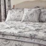 Freya Grey Bedspread Grey