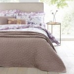 Pebble Mauve Bedspread Mauve (Purple)