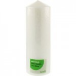 Essentials White Pillar Candle White