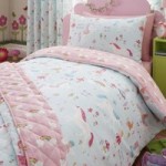 Portfolio Home Kids Club Magical Unicorns Reversible Duvet Cover and Pillowcase Set Pink / White