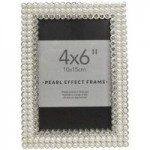 Pearl Effect Silver Frame Silver