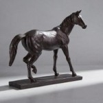 Dorma Horse on Stand Brown