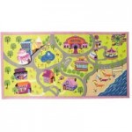 Pink Style Town Rug Multi Coloured