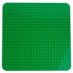 LEGO Duplo Large Green Building Plate MultiColoured