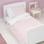 Pretty Little Bunny Cot Bed Duvet Cover and Pillowcase Set Pink