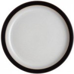 Denby Elements Black Side Plate Black